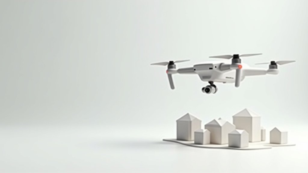 Carte de déploiement des drones Amazon MK30 autour d'un centre logistique