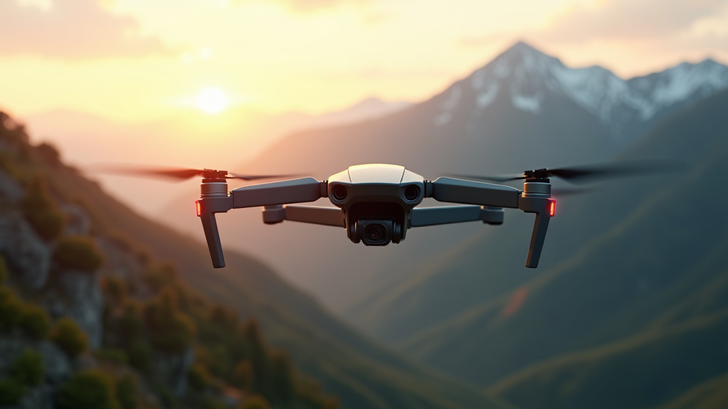 Interface de la boutique officielle DJI Store avec différents drones en vedette