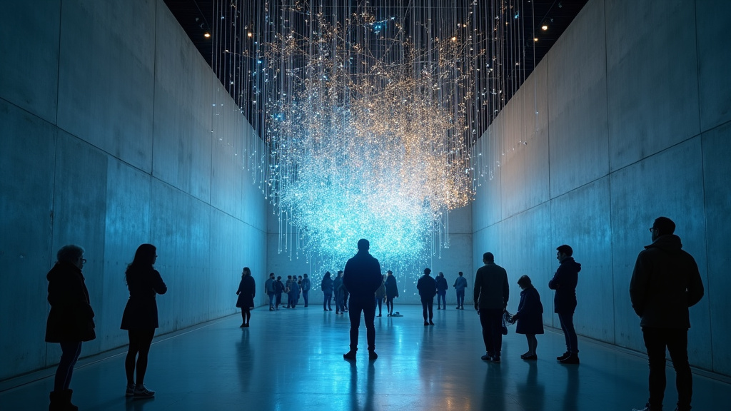 Installation artistique sur les enjeux éthiques de l'IA générative