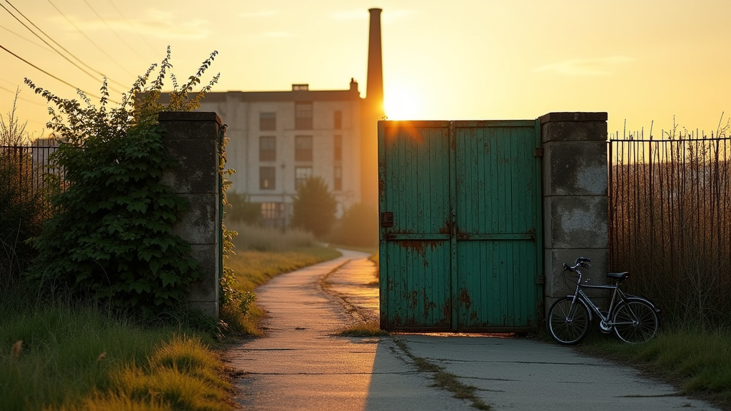 Usine de la Société Française de Galvanoplastie à Bernaville en activité industrielle